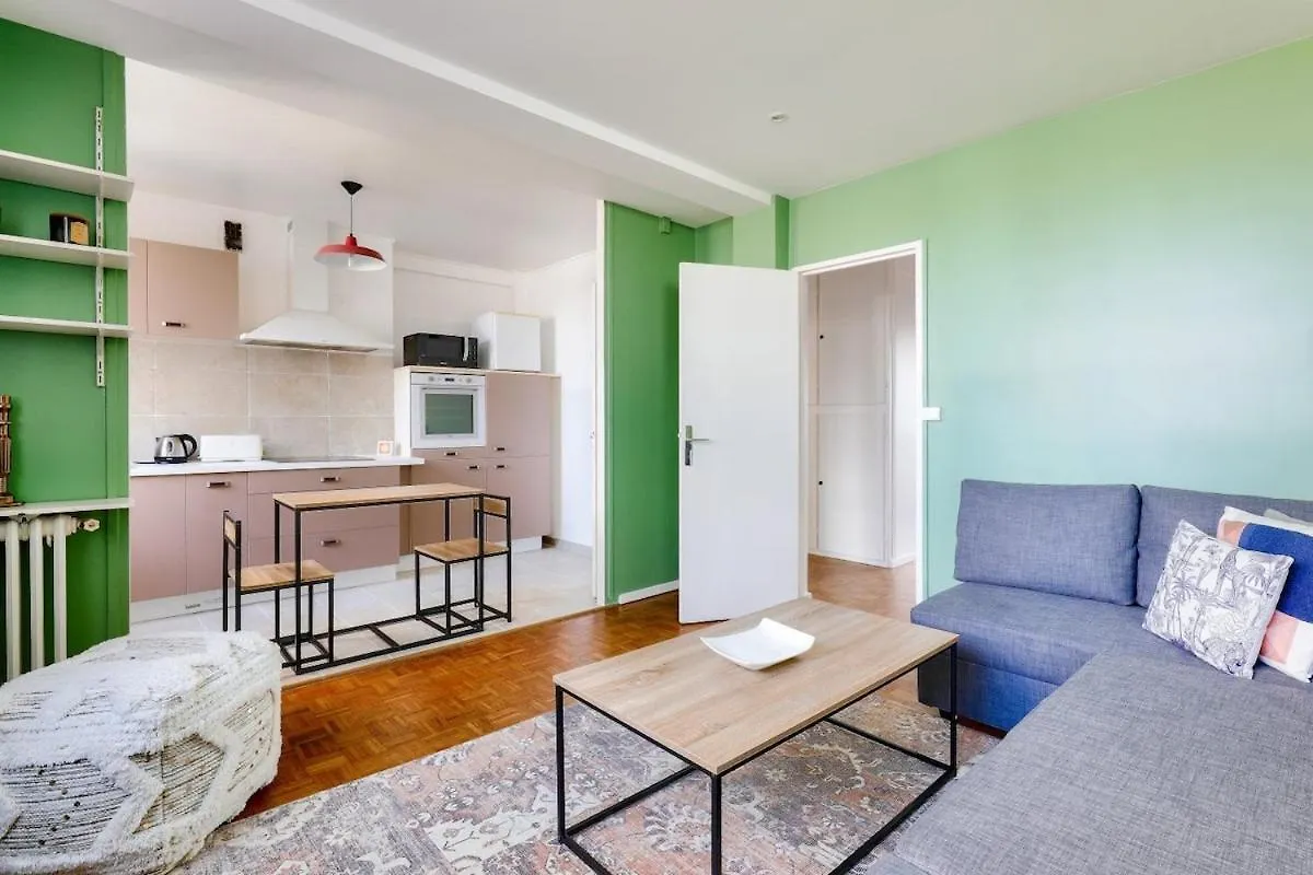 Stunning 1Br Flat 10 Min From The Eiffel Tower Apartment Paris