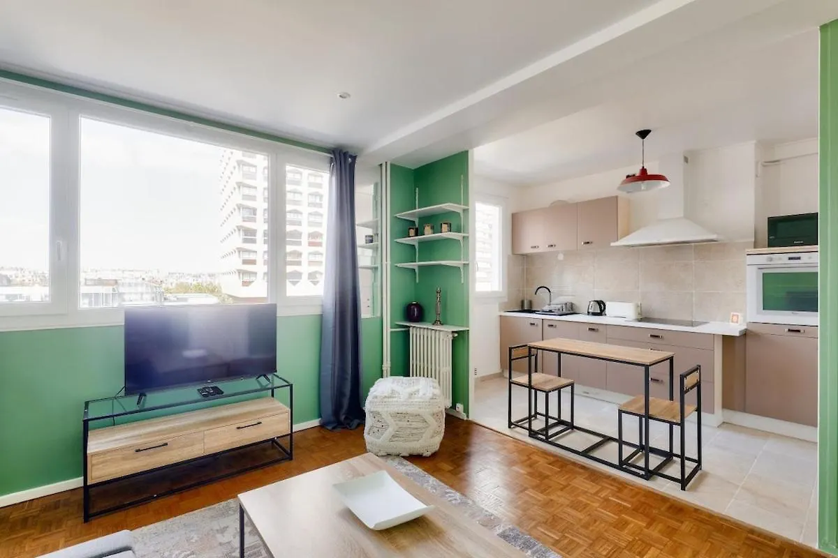 Stunning 1Br Flat 10 Min From The Eiffel Tower Apartment Paris